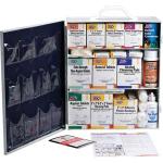 3-Shelf, 100-Person, 1041-Piece First Aid Station w/ 12-Pocket Liner